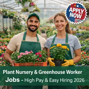 Plant Nursery & Greenhouse Worker Jobs in Alabama 2026 – Full-Time Opportunity